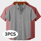 Washed Short-Sleeve Shirt