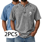Acid-Wash Short-Sleeve T-Shirt