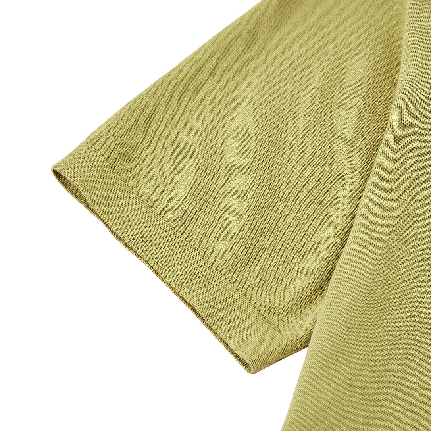 Linen silk Polo Knit Sweater - oukumen