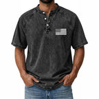 Graphic Acid-Wash T-Shirt