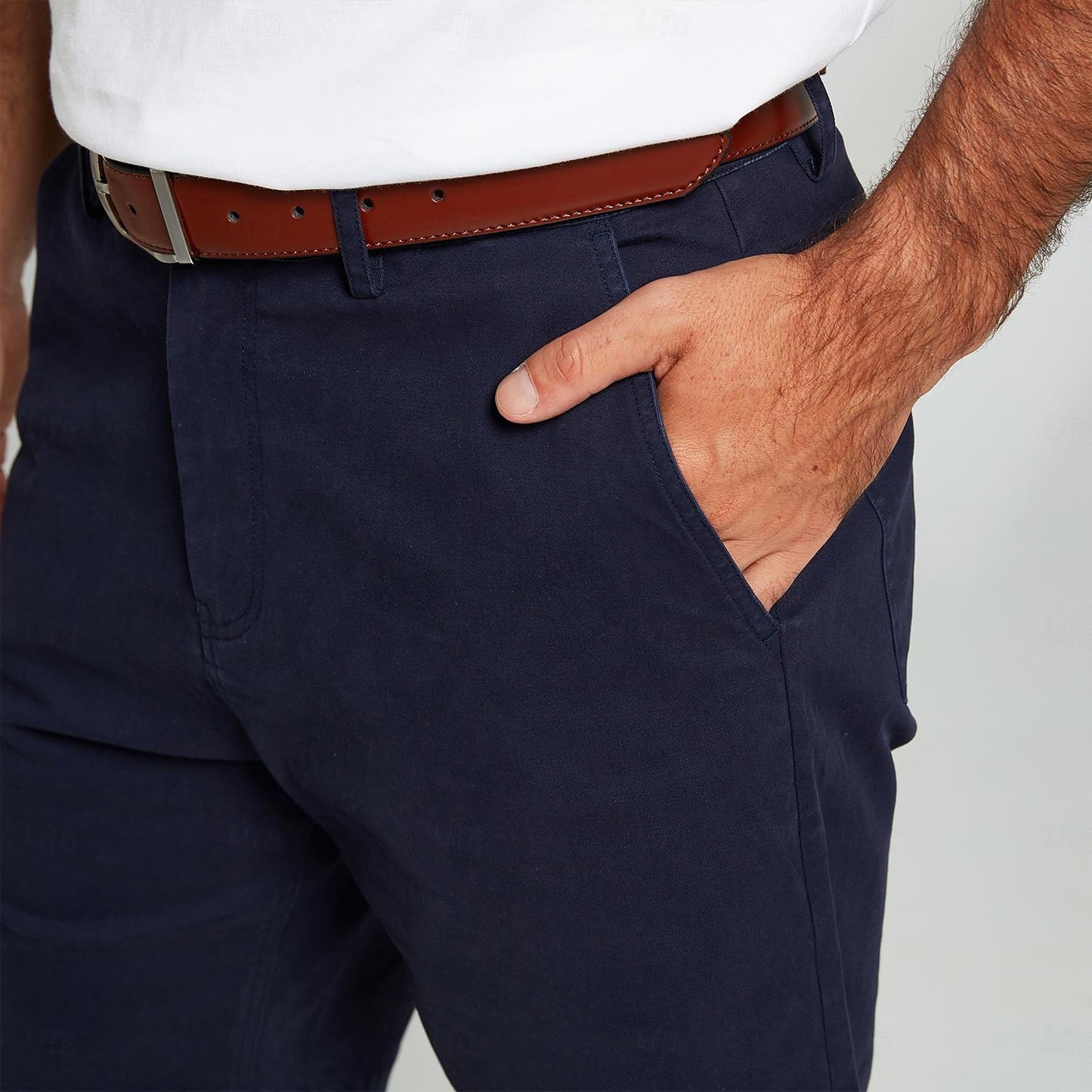 Cotton Pocket Formal Shorts - oukumen