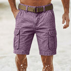Acid-Wash Cargo Shorts