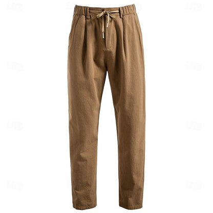 Classic Fit Cotton Linen Pants