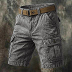 Acid-Wash Cargo Shorts