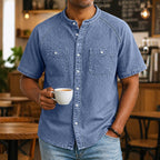 Washed Short-Sleeve Shirt