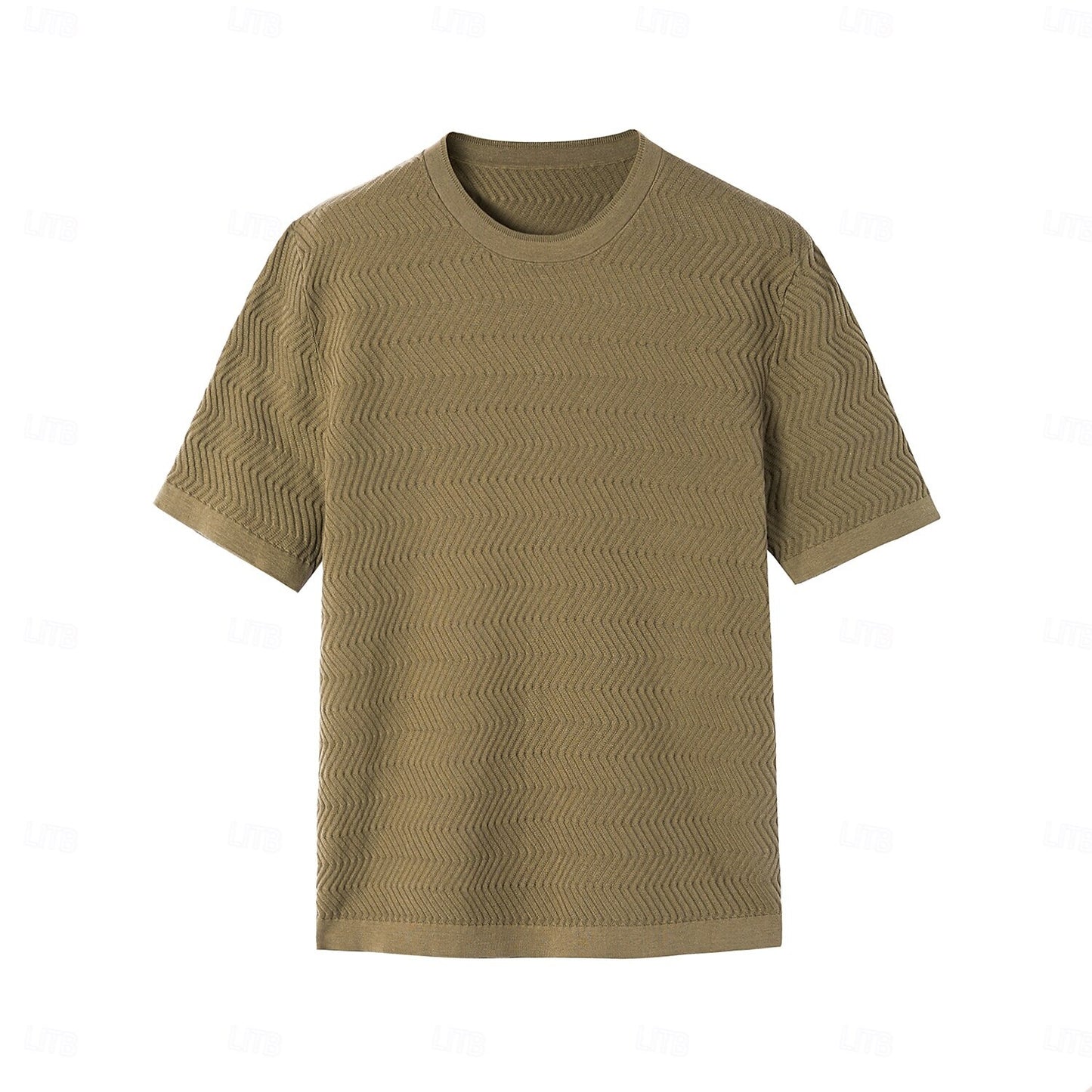 Cotton-Linen-Silk Luxury Stretch Tee