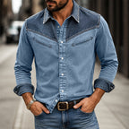 Garment-Dyed Long-Sleeve Shirt