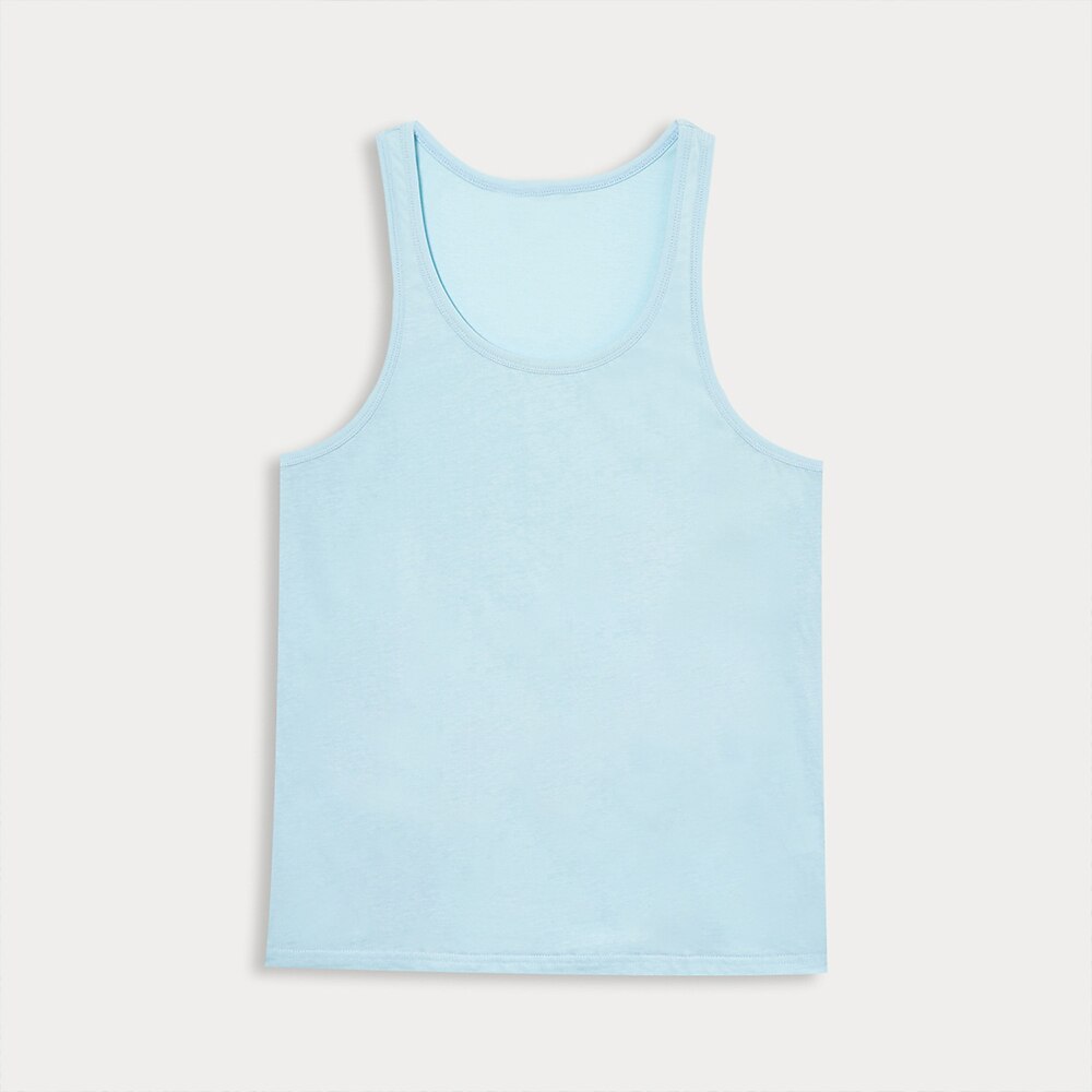 100% Cotton Crew Neck Tank Top