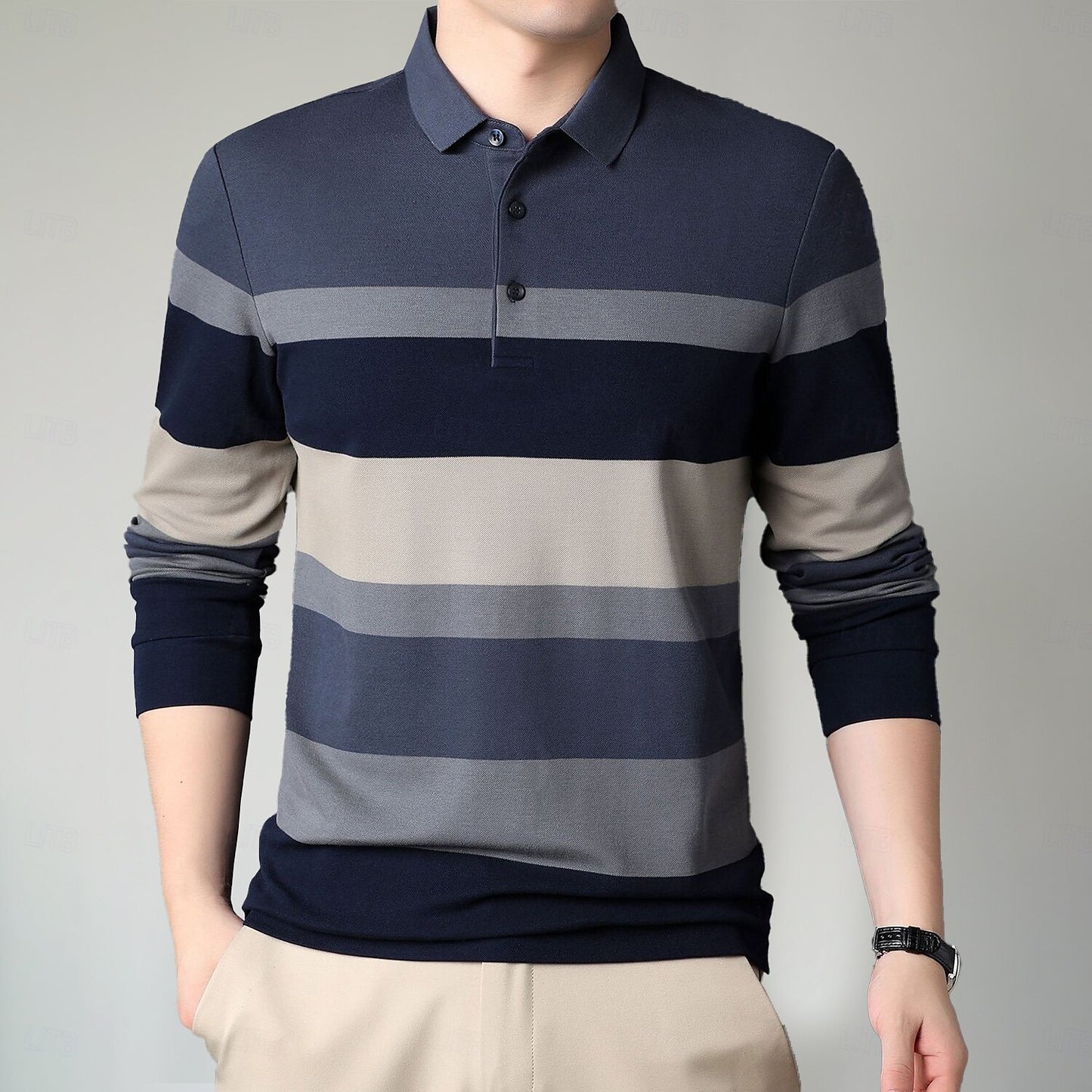 Casual Stretch Rugby Polo