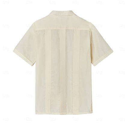 Classic Guayabera Cotton Shirt