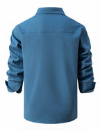 Acid-Wash Long-Sleeve Shirt