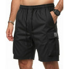 Flap-Pocket Cargo Shorts