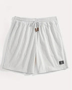 Waffle Drawstring Shorts