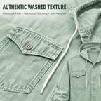 Garment-Dyed Long-Sleeve Shirt