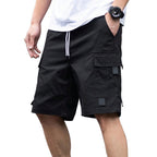 Drawstring Cargo Shorts