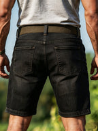 Acid-Wash Shorts