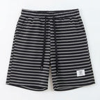 Striped Drawstring Shorts