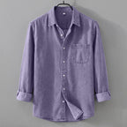 Acid-Wash Long-Sleeve Shirt