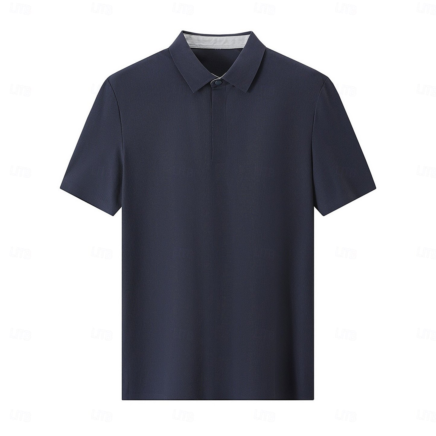 Performance Hidden Placket Stretch Polo