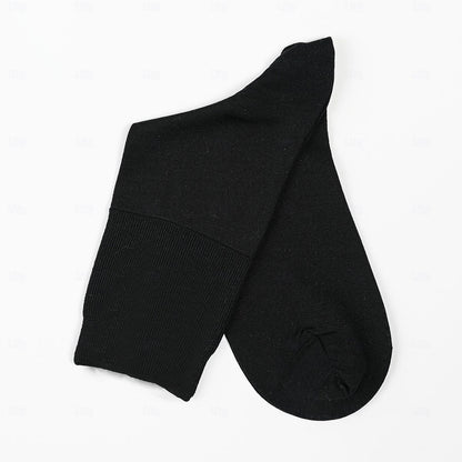 Mercerized Cotton Business Suit Socks - oukumen