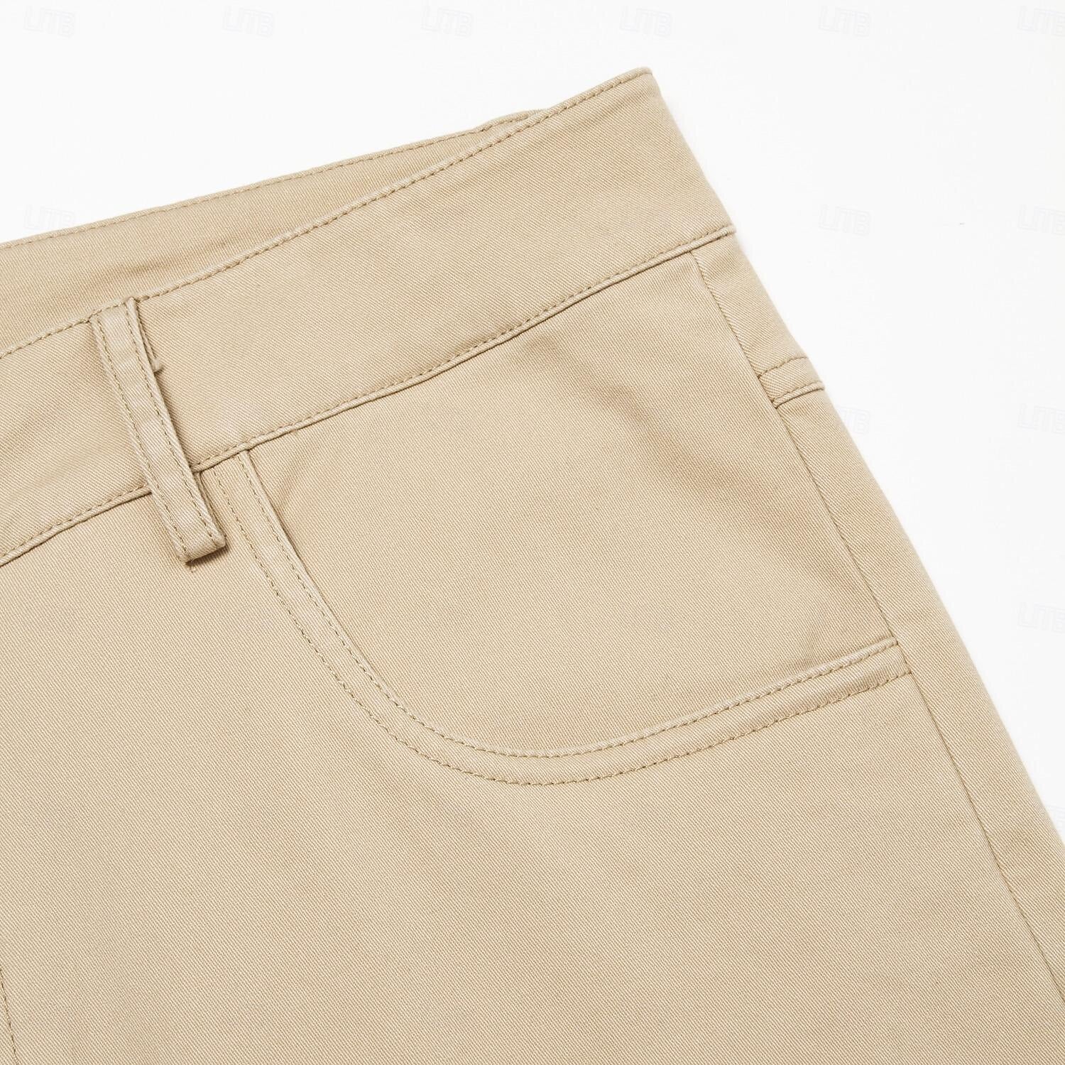 Dress Pants Chinos Pocket - oukumen