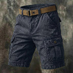 Acid-Wash Cargo Shorts
