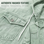 Long-Sleeve Denim Shirt