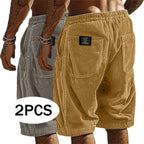 2-Pack Corduroy Shorts