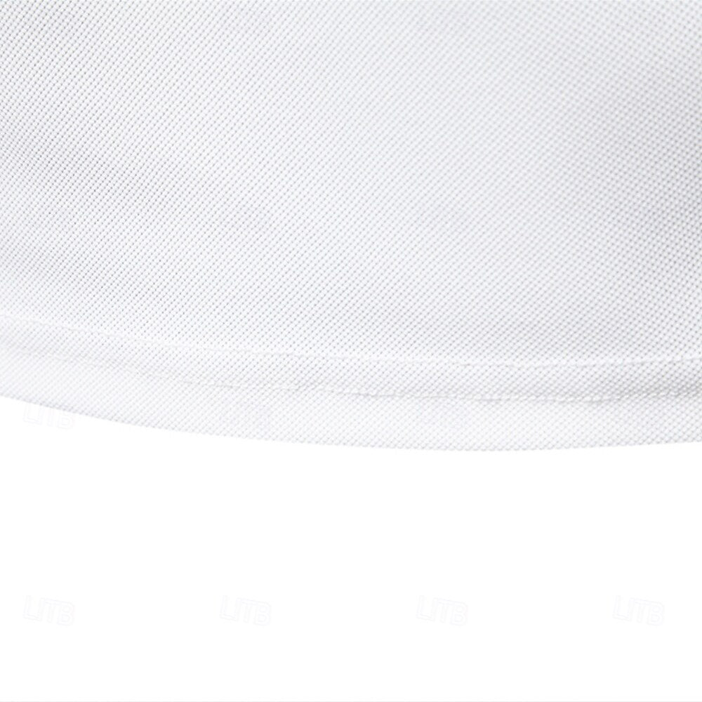 Contrast Panel Knit Polo