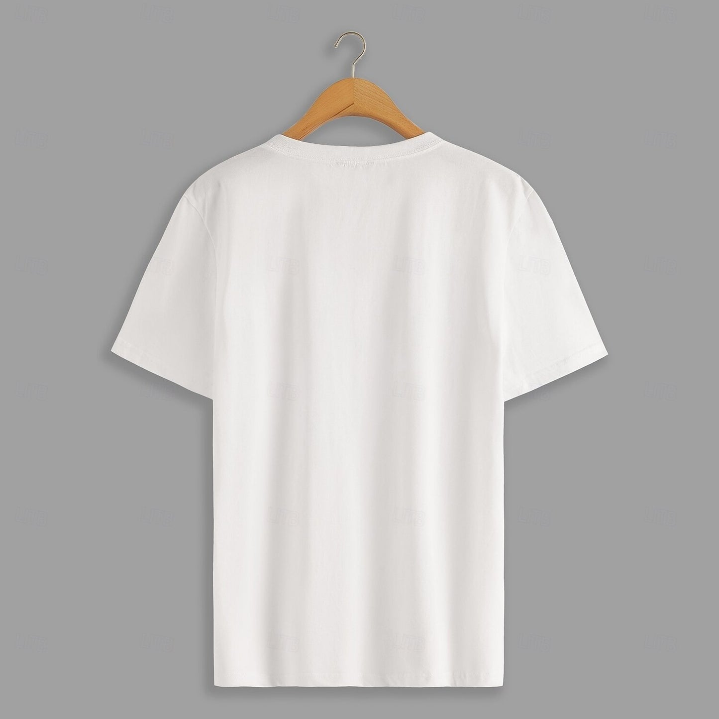 100% Cotton V Neck Solid Color T Shirt - oukumen