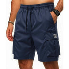 Flap-Pocket Cargo Shorts