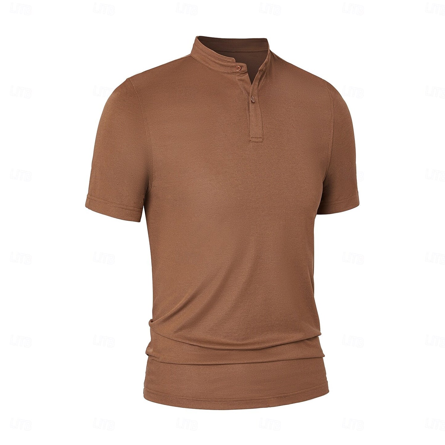 Refined Textured Knit Polo