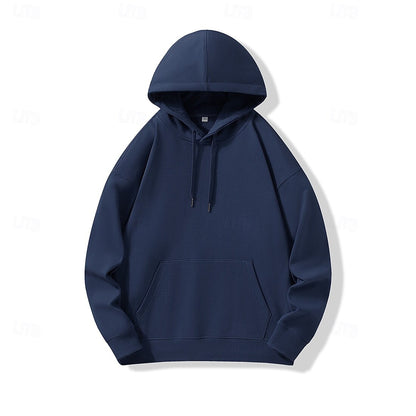 100% Cotton Basic Hoodie - oukumen