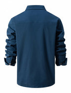 Acid-Wash Long-Sleeve Shirt