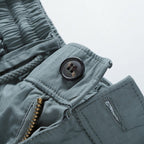 Elastic-Waist Cargo Shorts