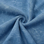 Acid-Wash Zip-Pocket Polo Shirt
