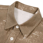 Acid-Wash Long-Sleeve Shirt