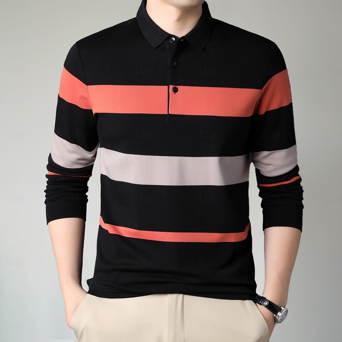 Casual Stretch Rugby Polo