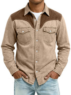 Long-Sleeve Denim Shirt