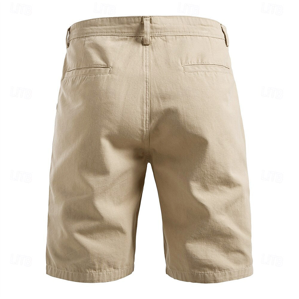 100% Cotton Cargo Shorts - oukumen