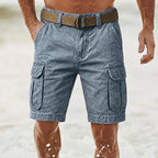 Acid-Wash Cargo Shorts