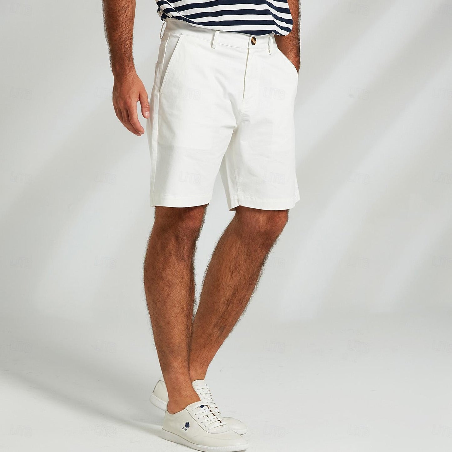 Cotton Pocket Formal Shorts - oukumen