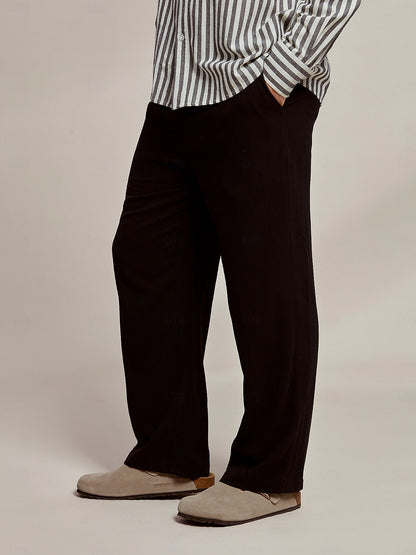 Linen Pants Trousers - oukumen