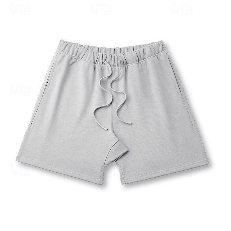 100% Cotton Athletic Shorts - oukumen