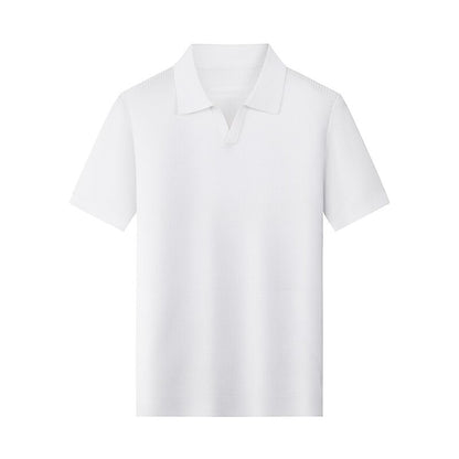 Luxury Blended Jacquard Polo Shirt