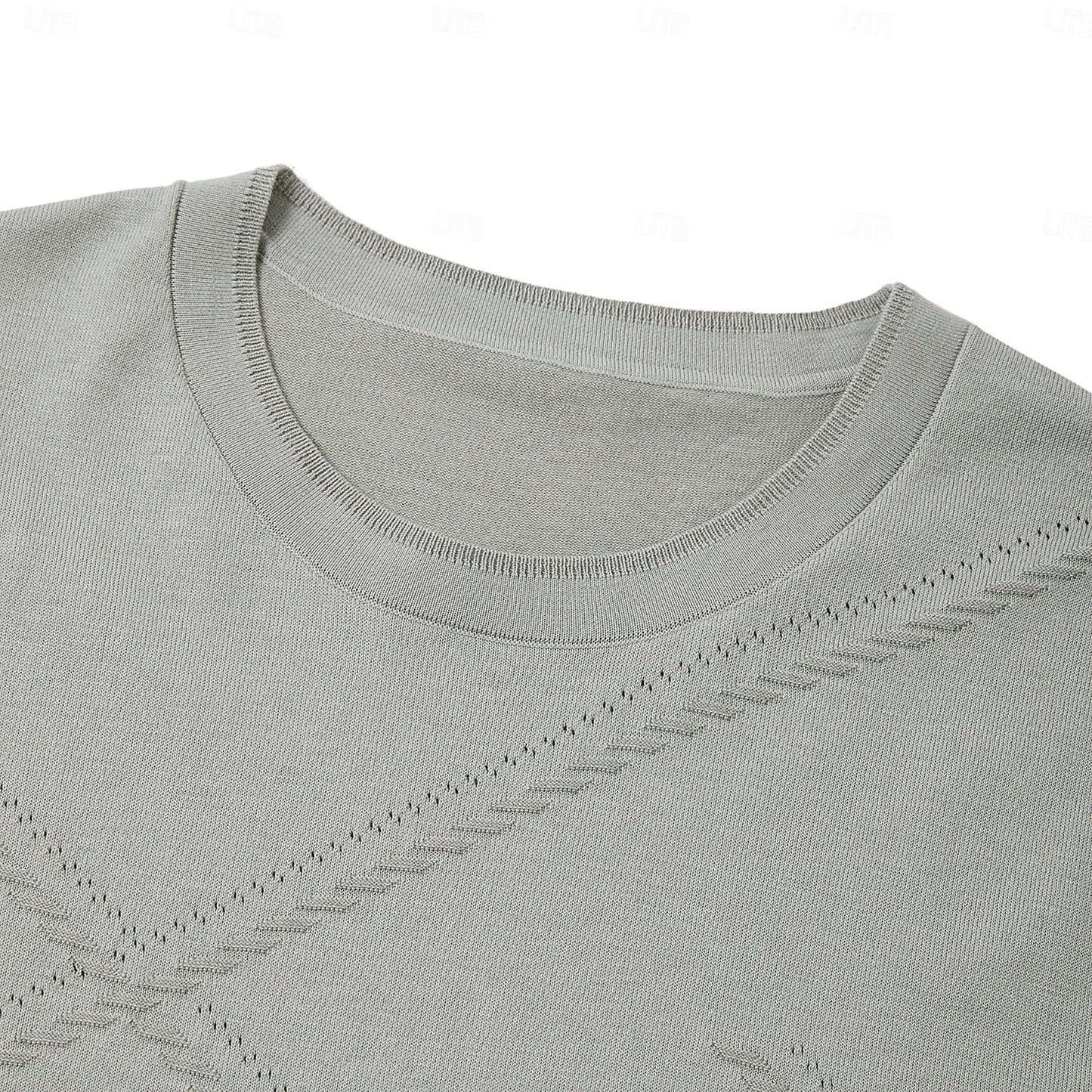 Silk Linen Cotton T Shirt