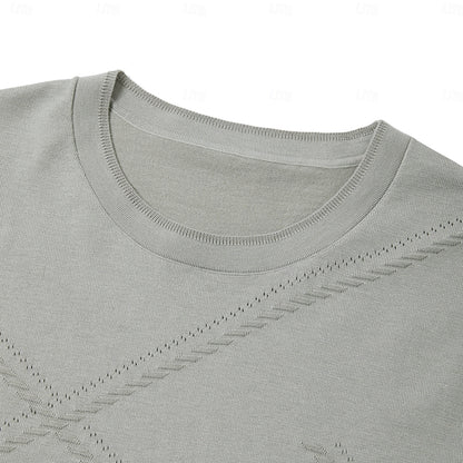 Silk Linen Cotton T Shirt