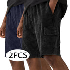 Acid-Wash Shorts