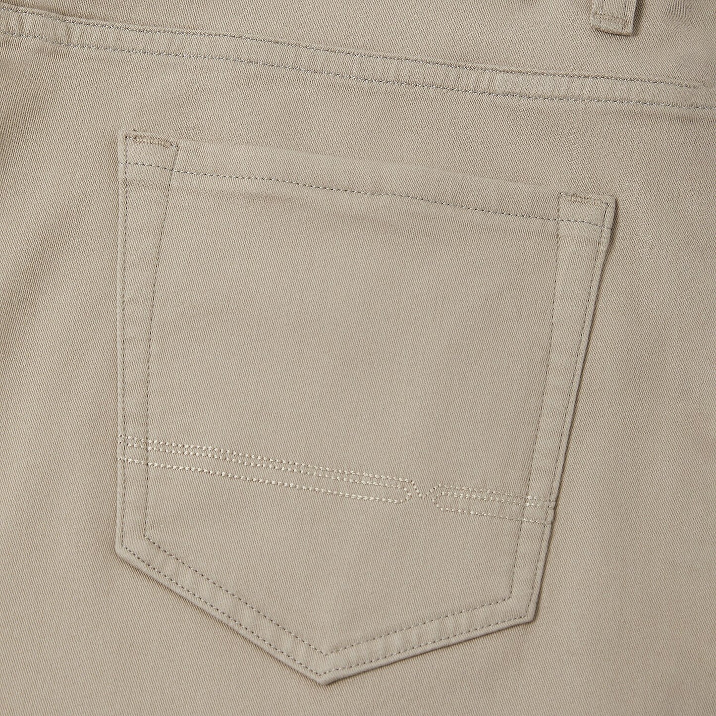 Tailored Stretch Cotton Chinos