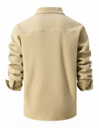 Acid-Wash Long-Sleeve Shirt